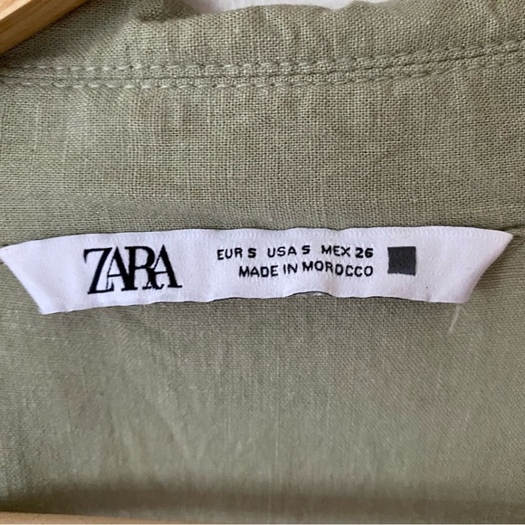 Zara Camp Romper With Collar and Pockets - Picture 8 of 10